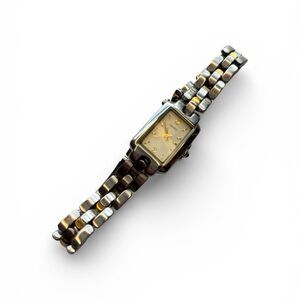 Vintage Seiko Vivace Two-Tone Tank Watch 4N01-5099